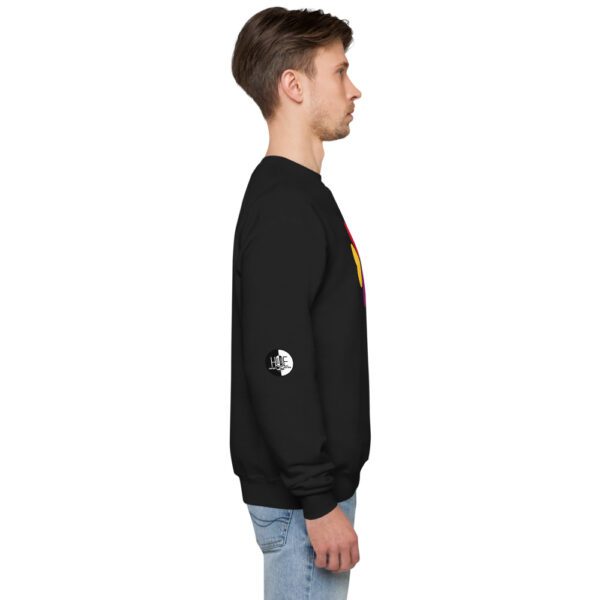 End Racism Black Unisex fleece sweatshirt - Image 10