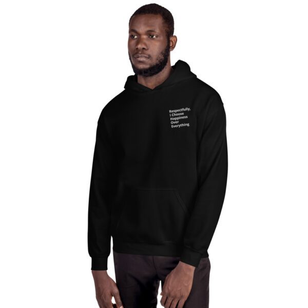 Happiness Over Everything Unisex Hoodie - Image 4