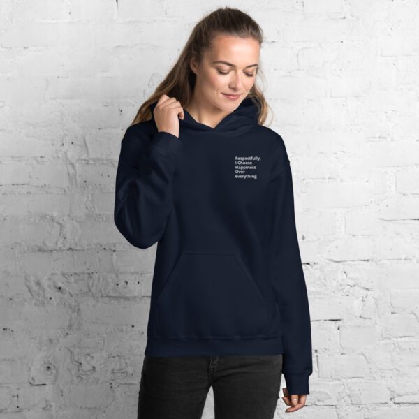 Happiness Over Everything Unisex Hoodie - Image 9