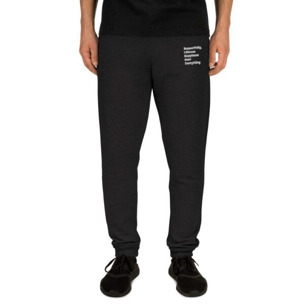 Happiness Over Everything Unisex Joggers