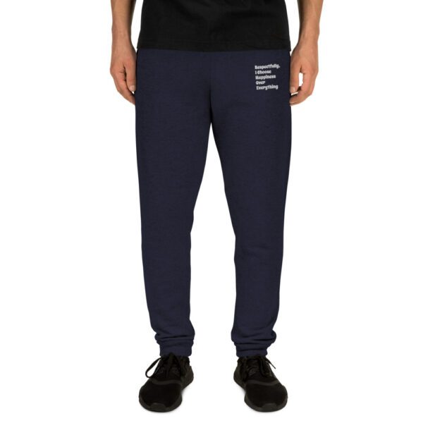 Happiness Over Everything Unisex Joggers - Image 2