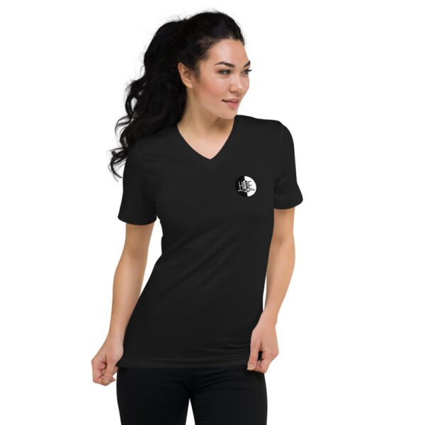 Toxic Unisex Short Sleeve V-Neck T-Shirt - Image 3