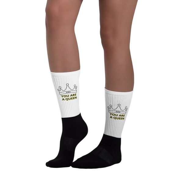 You Are A Queen Socks - Image 2