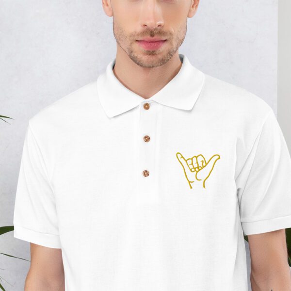 Shaka Embroidered Polo Shirt