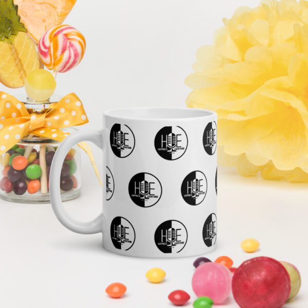 Logo White glossy mug - Image 2