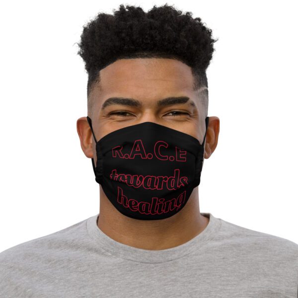 Towards Healing Premium face mask Black