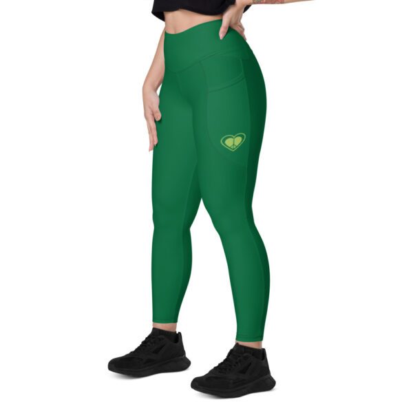 Sincerely Heal Peace Heart Leggings - Image 6
