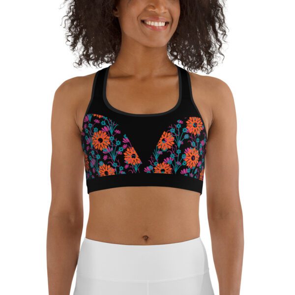 Florals Sports Bra