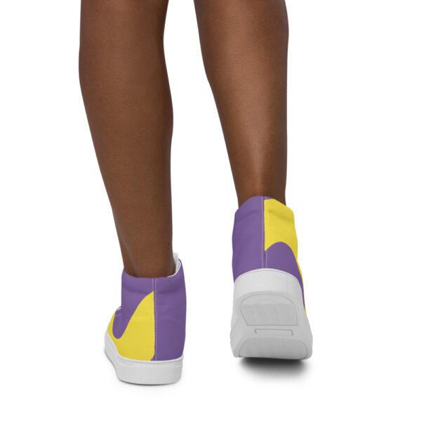 Sincerley Heal Women’s High Top Canvas Shoes - Image 2