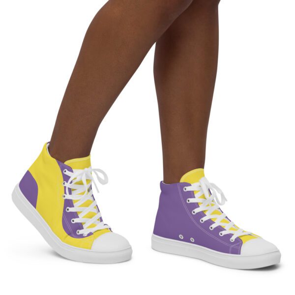 Sincerley Heal Women’s High Top Canvas Shoes - Image 3