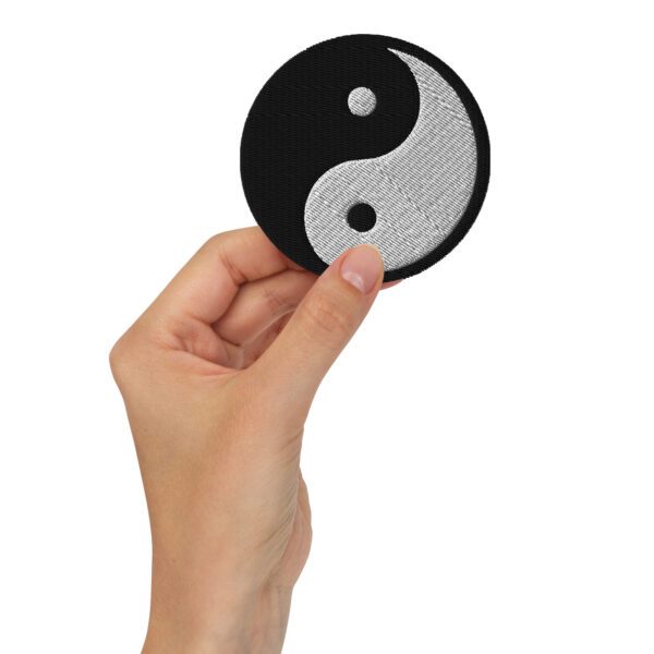 Ying Yang Embroidered Patch
