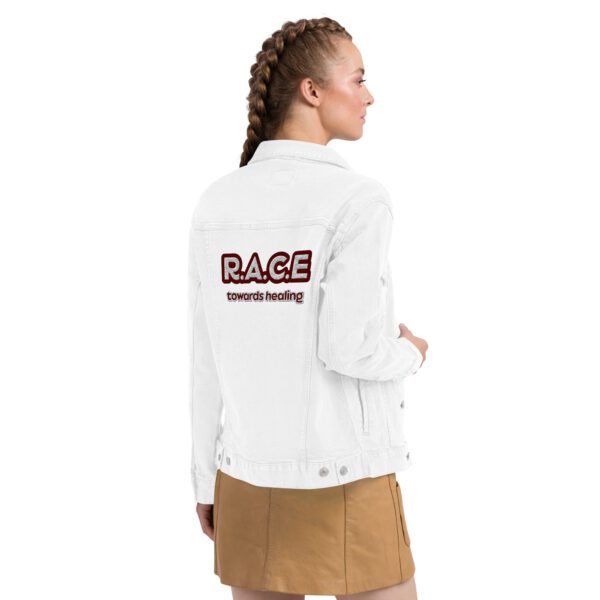 Unisex R.A.C.E Denim jacket - Image 8