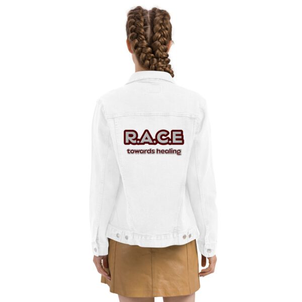 Unisex R.A.C.E Denim jacket - Image 5