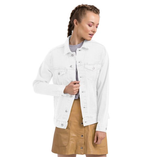 Unisex R.A.C.E Denim jacket - Image 7