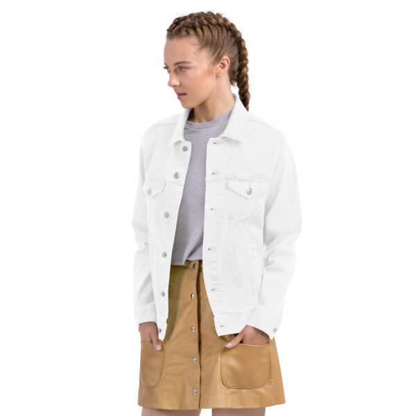 Unisex R.A.C.E Denim jacket - Image 6